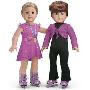 American Girl Retired 2-in-1 Ice Skating Outfit 2005